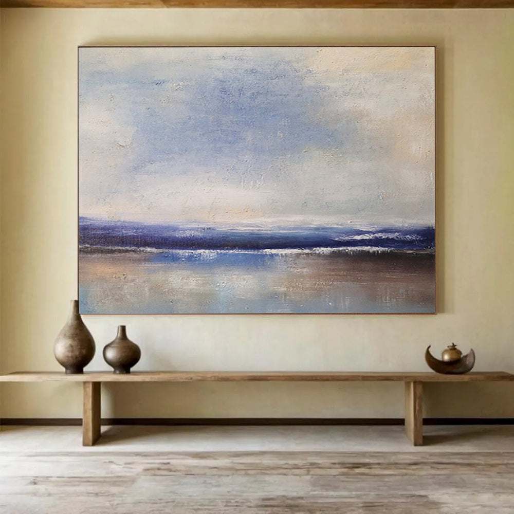 coastal sea artwork